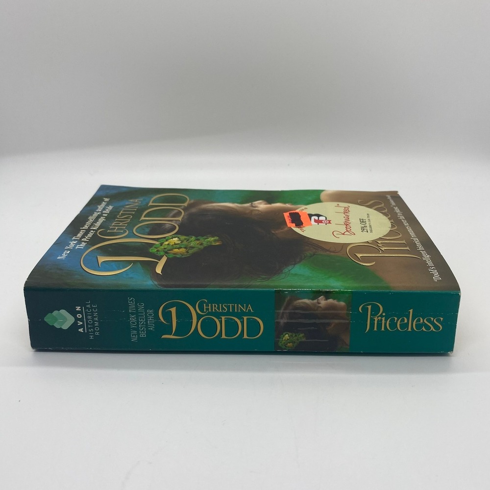 Christina Dodd Priceless Book OS Green Good Historical Romance Paperback